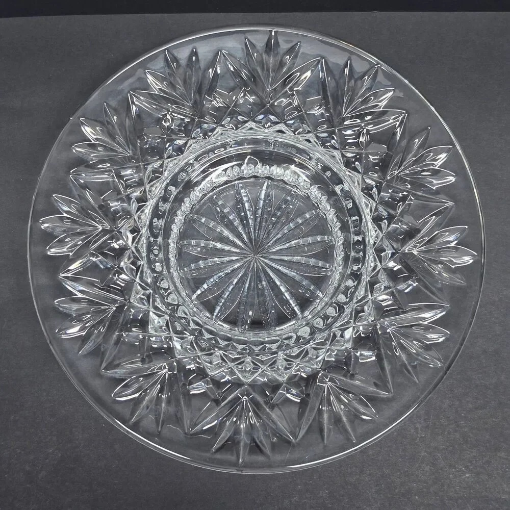 Jim O'Leary 2000 Waterford Crystal Bethany Pillar Candle Holder Bottle Coaster